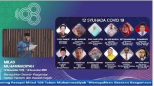 Muhammadiyah Apresiasi 12 Syuhada Covid-19 image
