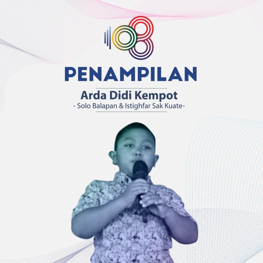 Arda “Next Didi kempot” Pukau Peserta Resepsi Milad Muhammadiyah ke-108