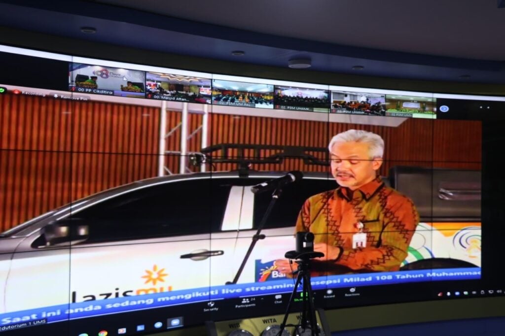 Gubernur Jateng Kagumi Kesederhanaan Para Tokoh Muhammadiyah