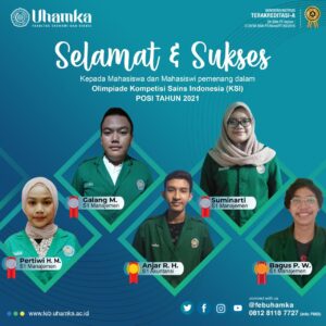 Tradisi Berprestasi, Mahasiwa Muhammadiyah Borong Medali POSI 2021