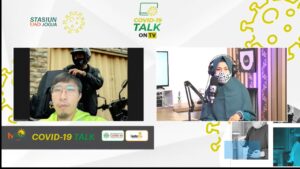dr. Tirta bicara Tracing di Covid talk on TV Muhammadiyah