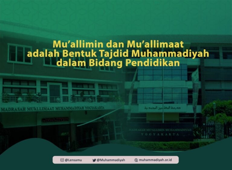 Muallimin dan Muallimaat bentuk tajdid pendidikan muhammadiyah