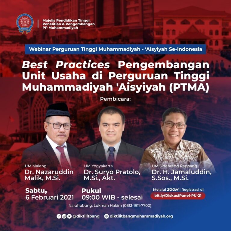 Upaya PTMA Kembangkan Unit Usaha