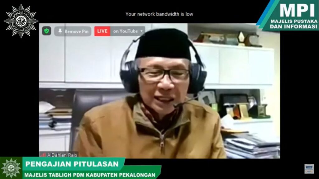 Dahlan Rais: Warga Muhammadiyah Harus Lebih Giat dalam Taawun