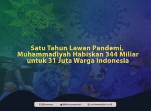 Satu Tahun Lawan Pandemi, Muhammadiyah Habiskan 344 Milyar untuk 31 Juta Warga Indonesia