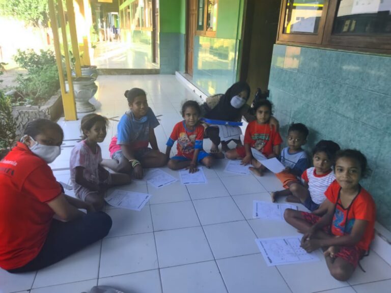 Nasyiatul Aisyiyah Dampingi Anak-Anak Penyintas Banjir NTT
