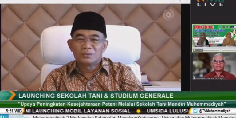 Luncurkan Sekolah Tani, Muhammadiyah Dipuji Menteri, Gubernur Hingga Bupati