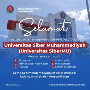 Izin Prinsip Telah Terbit, Universitas Siber Muhammadiyah Segera Beroperasi