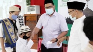 PP Pemuda Muhammadiyah Gelar Giat Ramadan Bersama Anak Yatim Piatu