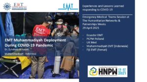 EMT Muhammadiyah Wakili Indonesia dalam Forum Medis Darurat PBB