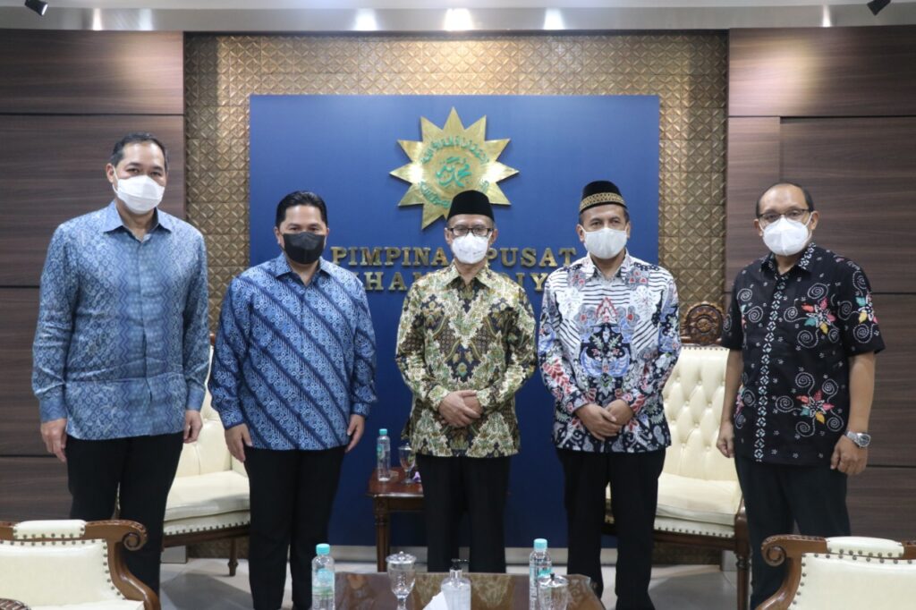 Halalbihalal, Menteri BUMN dan Menteri Perdagangan RI Kunjungi PP Muhammadiyah