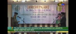 Resmi Jadi Rektor UMJ 2021-2025, Ma’mun Murod Utamakan Kejujuran dan Amanah