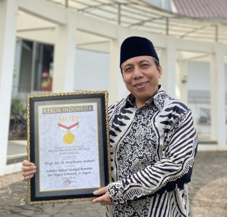 Prof. Susiknan, Ahli Falak Muhammadiyah, Mendapat Rekor MURI