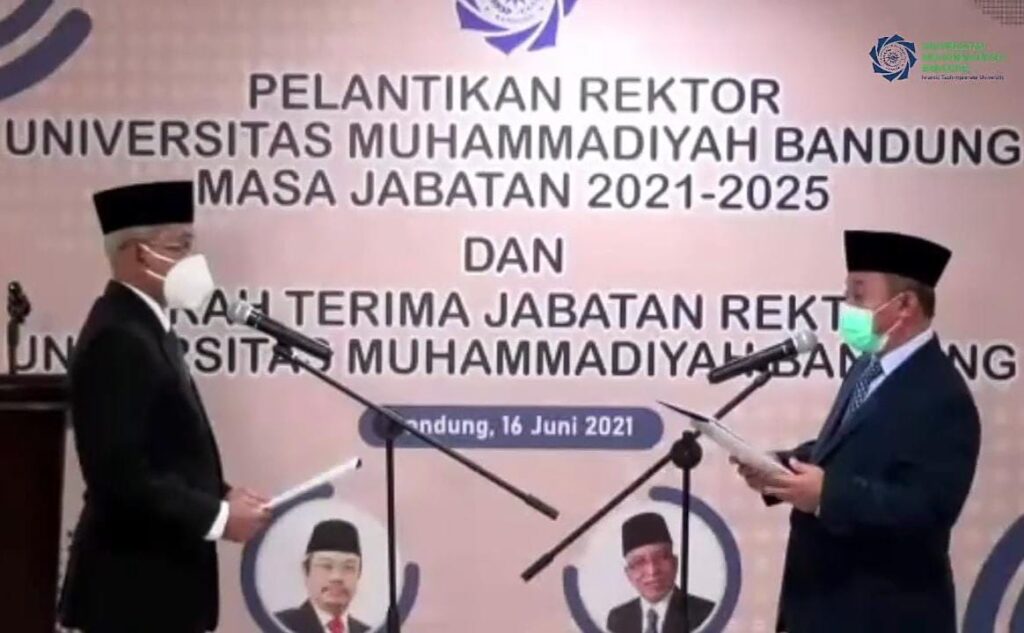 Sah, Heri Suherdianto Rektor UM Bandung Periode 2021-2025
