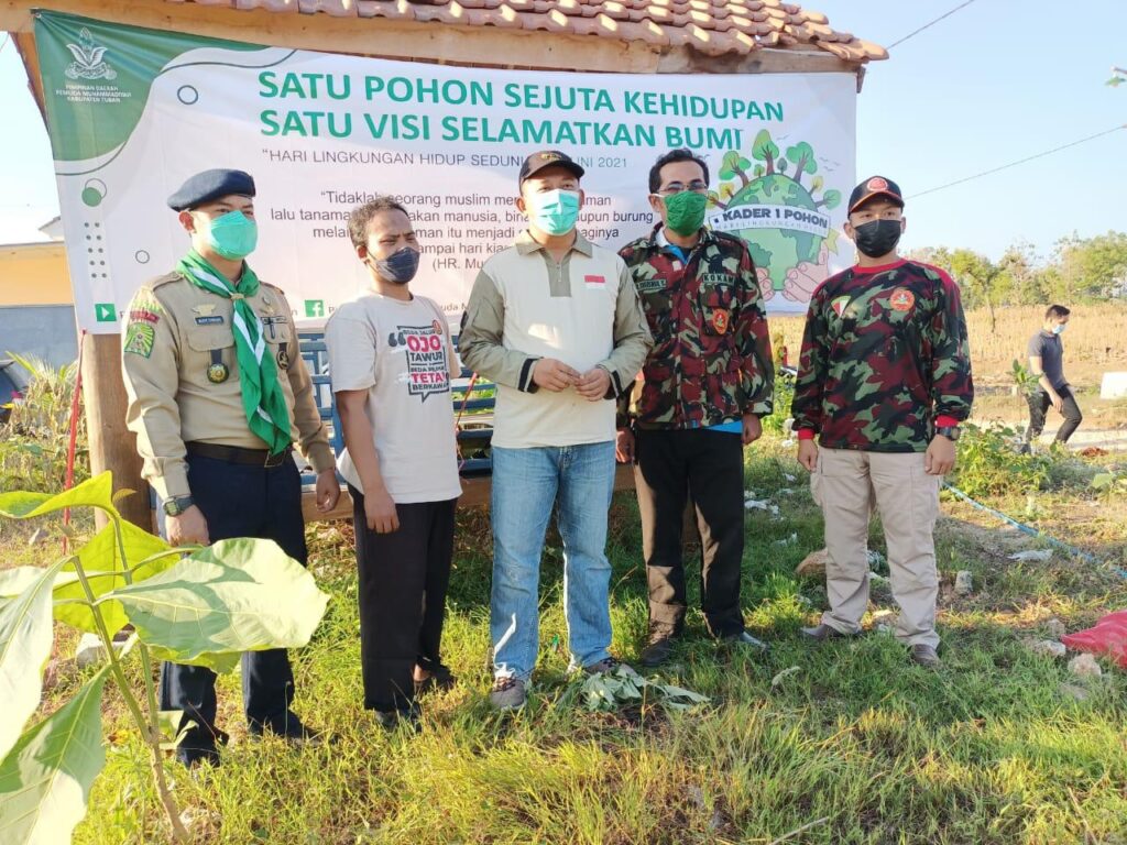 Pemuda Muhammadiyah Gelorakan Gerakan 1 Kader 1 Pohon