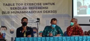 SLB Muhammadiyah Dekso Gelar Table Top Exercise Hadapi Pembelajaran Tatap Muka