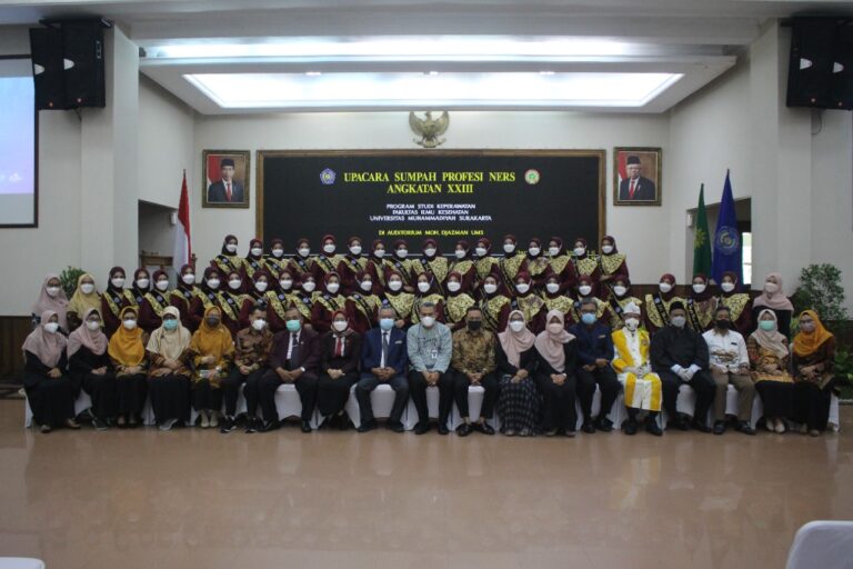 Luar Biasa! Prodi Ners Kampus Muhammadiyah Ini Semua Cumlaude, dan 22 Di antaranya ber-IP 4.0