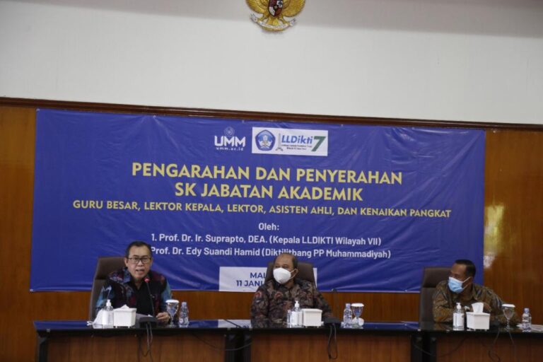 Kampus Muhammadiyah Ini Tambah 5 Guru Besar Baru