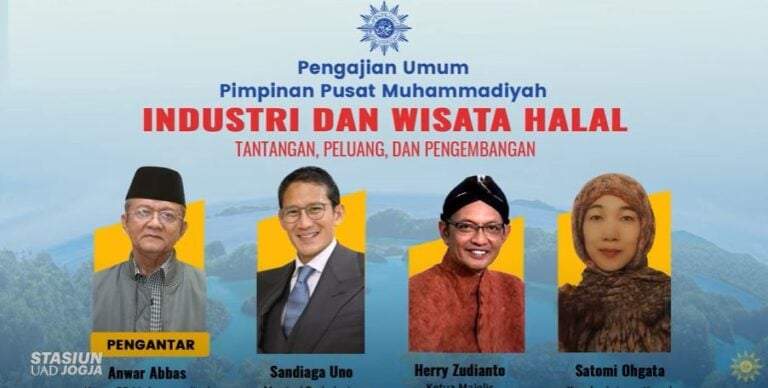 PENGAJIAN UMUM PIMPINAN PUSAT MUHAMMADIYAH | Industri dan Wisata Halal image