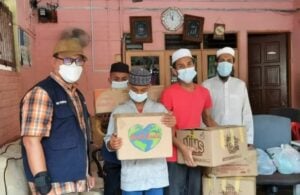 Kegiatan Rutin, Muhammadiyah Malaysia Salurkan Bantuan untuk Santri Asal Rohingya