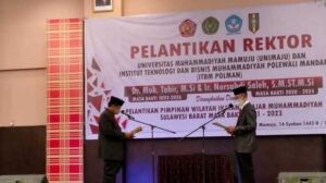 Rektor Baru Universitas Muhammadiyah Mamuju Resmi Dilantik image