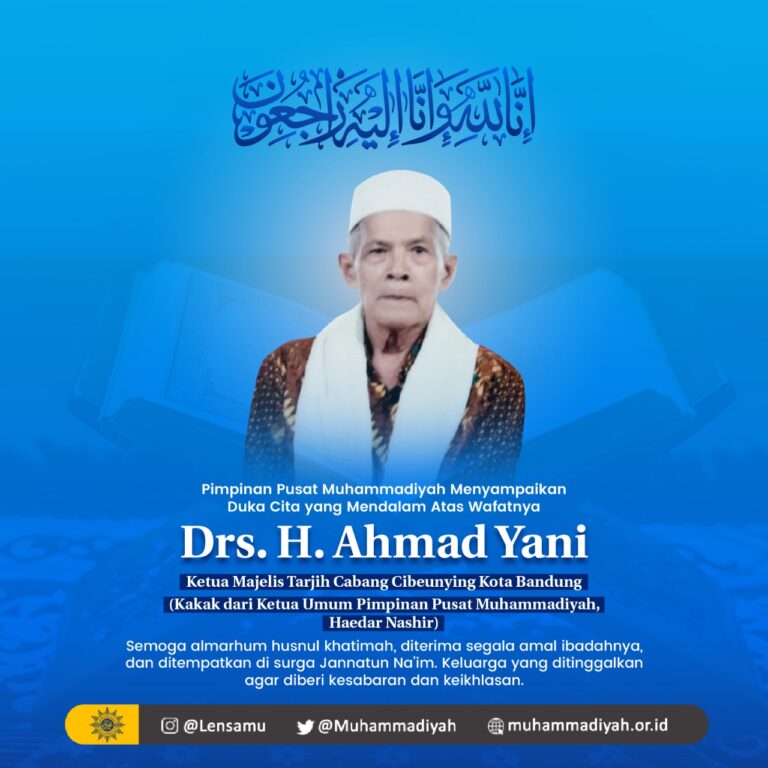 Kakak Prof Haedar Nashir Wafat, Keluarga Besar Muhammadiyah Sampaikan Duka Cita image