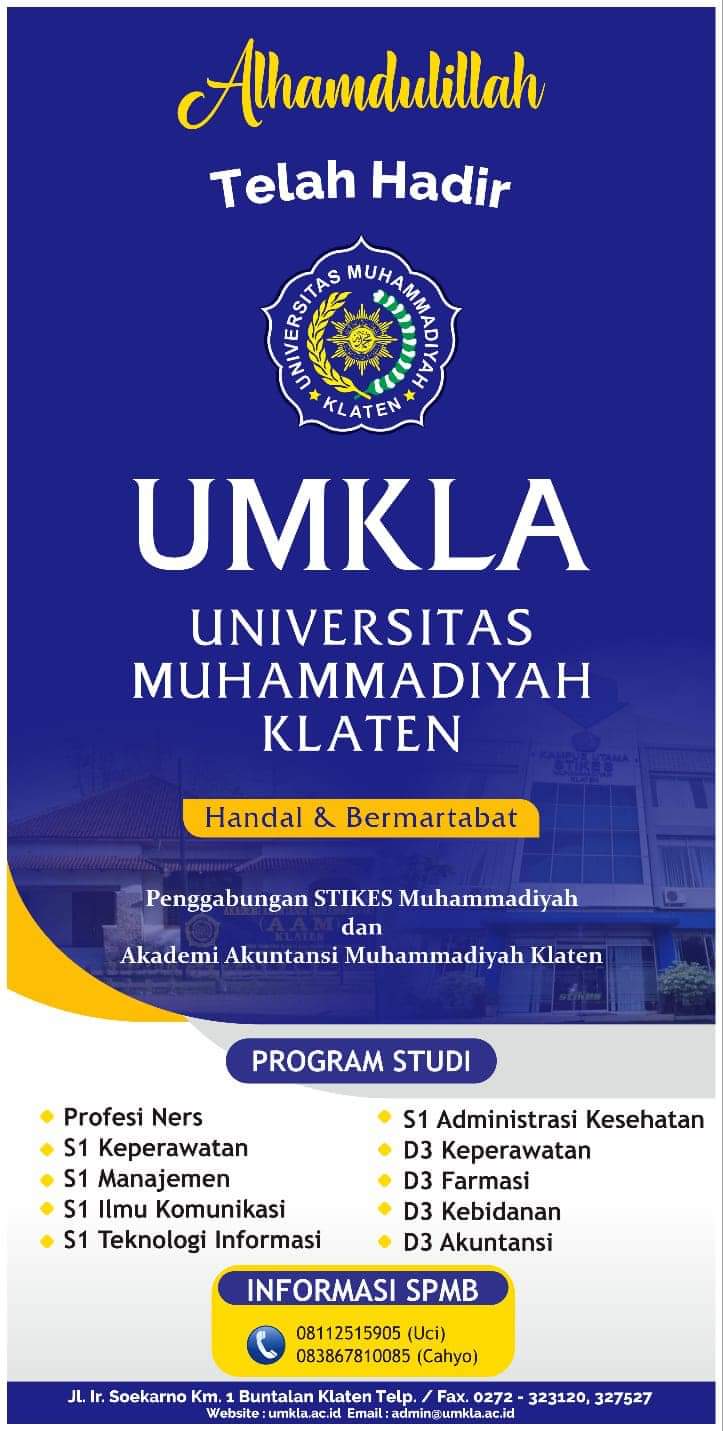 Alhamdulilah! Telah Resmi Berdiri Universitas Muhammadiyah Klaten -  Muhammadiyah