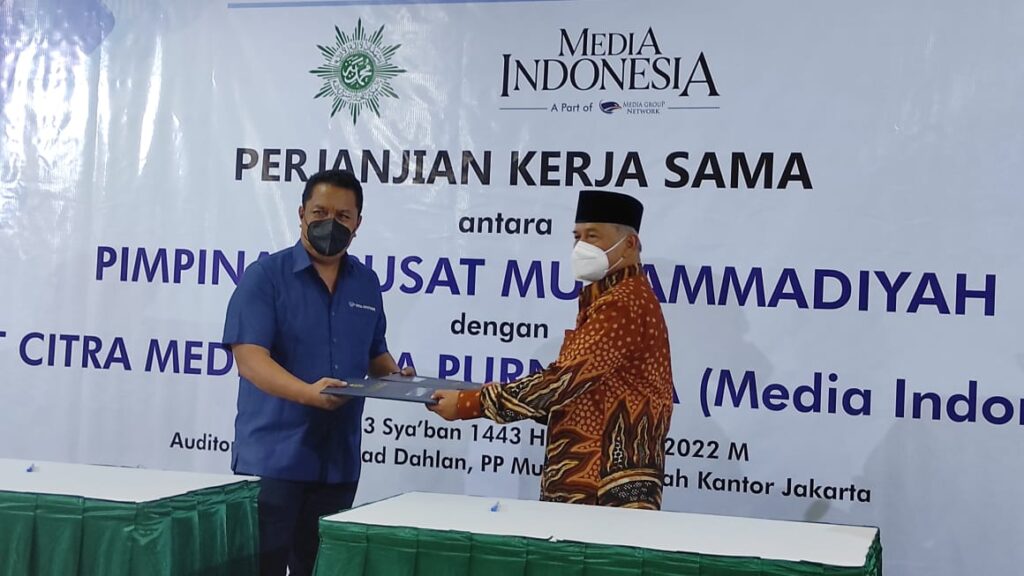 Suarakan Islam Berkemajuan di Tingkat Nasional, PP Muhammadiyah Kerja Sama dengan Media Indonesia