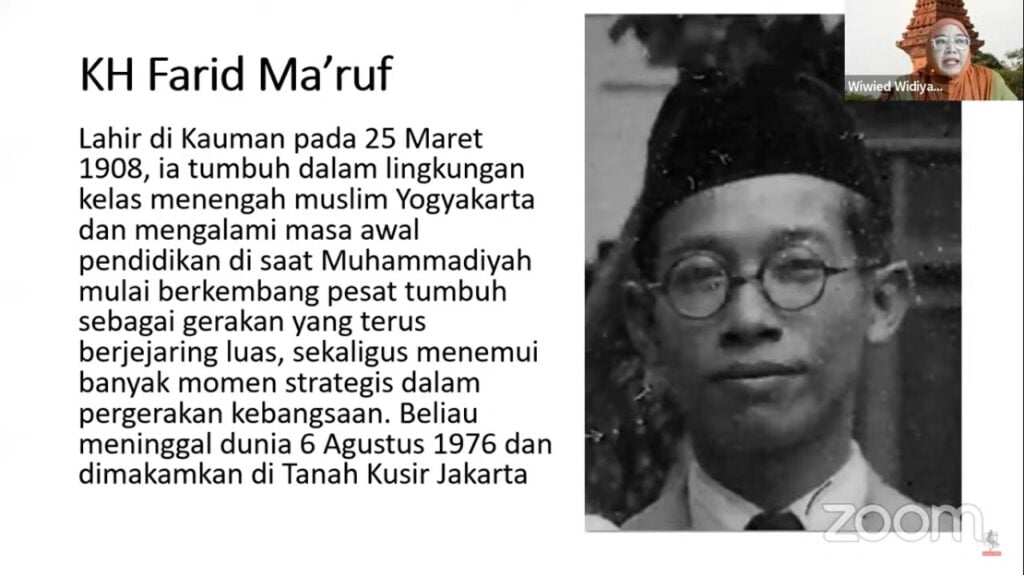 Farid Ma’ruf Tokoh Muhammadiyah Penyambung Pesan Muhammad Iqbal Kepada Muslimin Indonesia
