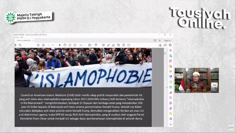 Semua Orang Islam Bertugas Melawan dan Menyirnakan Islamophobia image