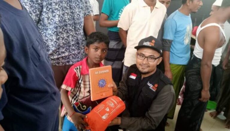 LazisMu Salurkan Bantuan Kemanusiaan Tahap Kedua bagi Pengungsi Rohingnya di Aceh image