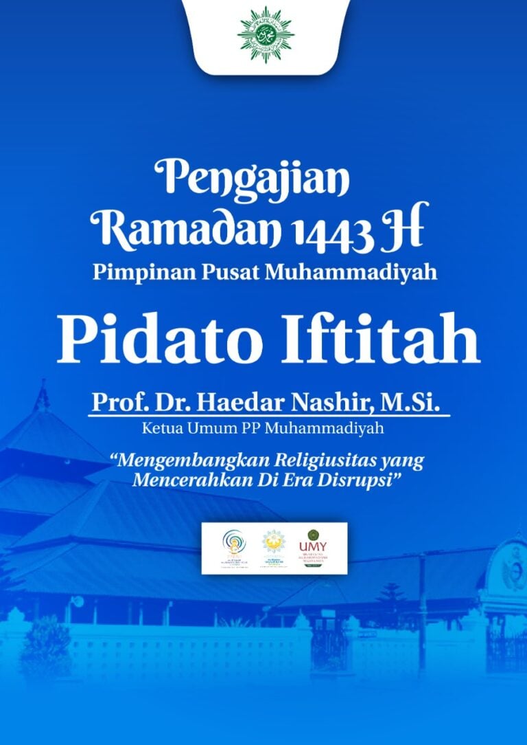 Pidato Iftitah Mengembangkan Religiusitas yang Mencerahkan Di Era Disrupsi image