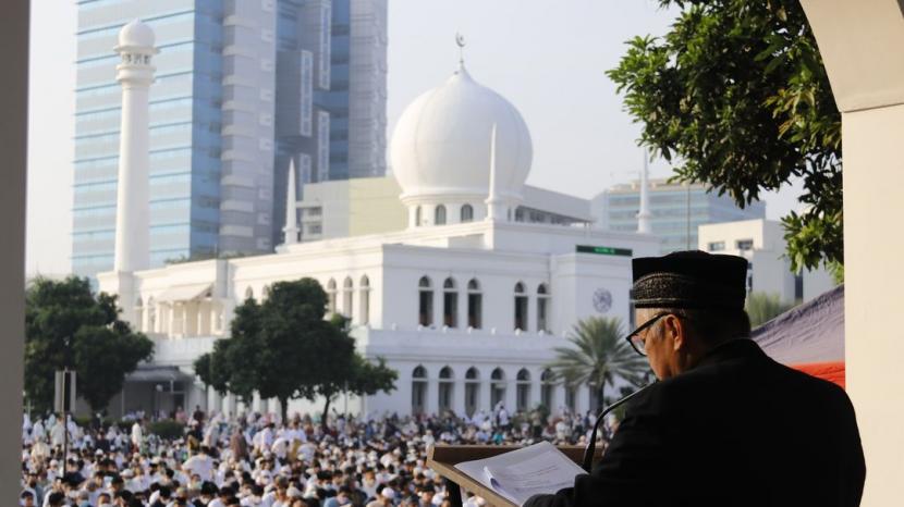 Salat Id Bersama Mantan Wapres RI, Ketua LHKP PP Muhammadiyah Ajak Umat Muslim Optimis Membangun Negeri