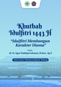 Khutbah Idulfitri 1443 H: Idulfitri Membangun Karakter Utama image