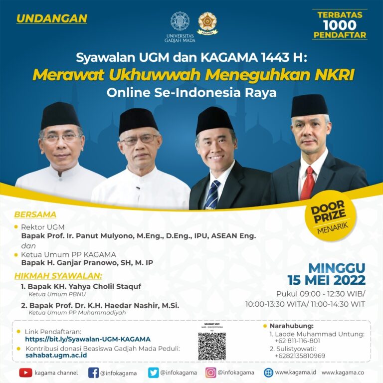 Pesan Keagamaan dan Kebangsaan Haedar Nashir dalam Syawalan Keluarga Alumni Universitas Gadjah Mada image