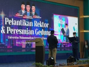 Majelis Diktilitbang Lantik Rektor Universitas Muhammadiyah Sumatera Utara
