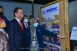 Dikunjungi Presiden Jokowi, MDMC Pamerkan Inovasi Muhammadiyah dalam Pengurangan Risiko Bencana Selama Pandemi