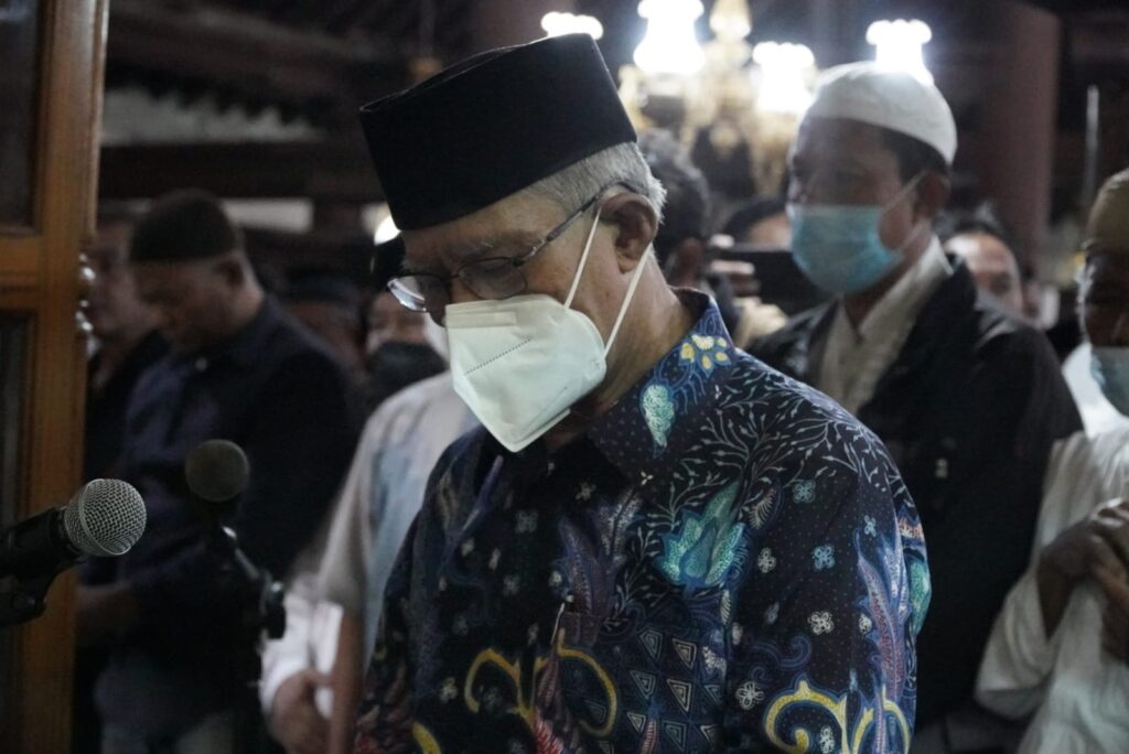 Haedar Nashir Pimpin Salat Jenazah Buya Syafii Maarif