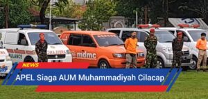 Kali Pertama, Muhammadiyah Cilacap Gelar Apel Siaga Diikuti Ratusan Mobil Amal Usaha
