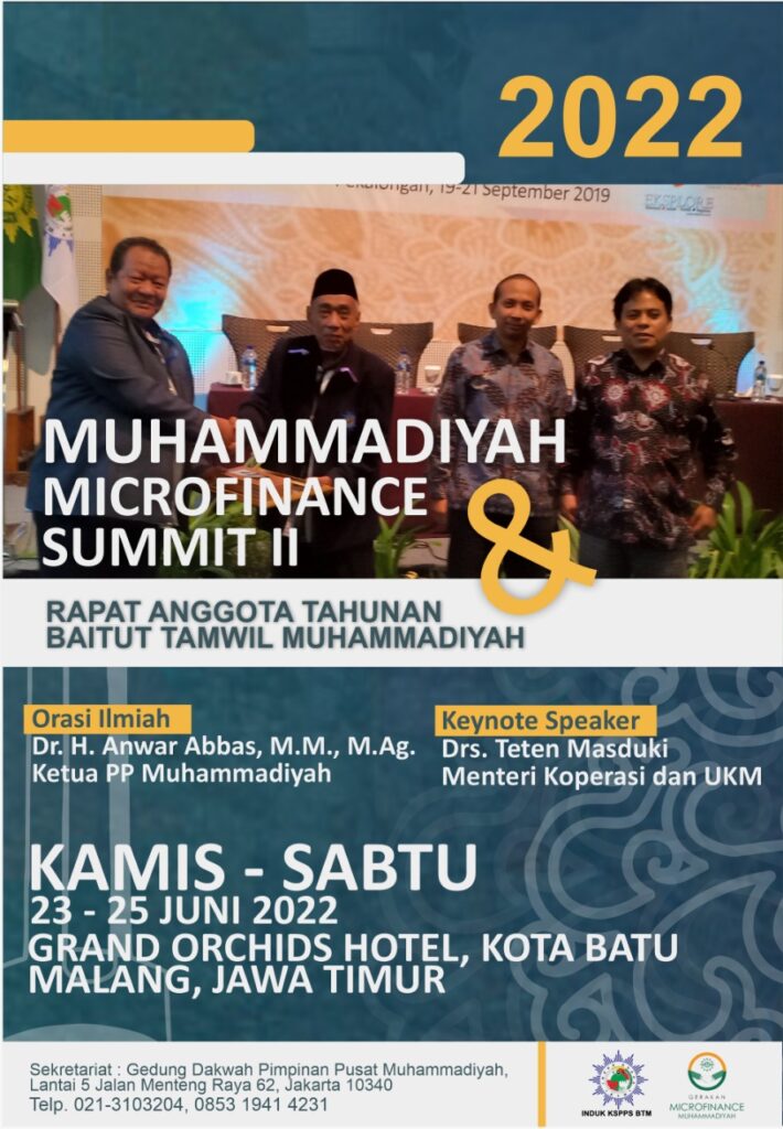 Jelang Muktamar, Induk BTM Selenggarakan Muhammadiyah Microfinance Summit II