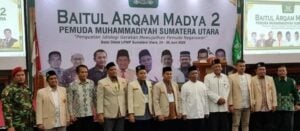 Melalui Bendahara Umum, Zaedi Basiturrozak, Pimpinan Pusat Pemuda Muhammadiyah membuka kegiatan Baitul Arqam Madya (BAM) 2 Pimpinan Wilayah Pemuda Muhammadiyah (PWPM) Sumatera Utara, Jumat (24/6).