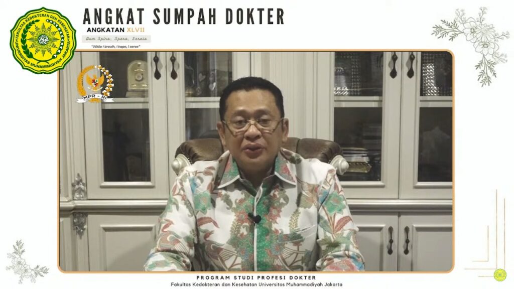 Ketua MPR RI Apresiasi Muhammadiyah yang Terus Idealkan Jumlah Dokter di Indonesia