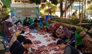 Laksanakan Kurban, SMA Muhi Pesankan Indahnya Berbagi dalam Kebersamaan