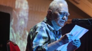 Penuh Arti, Pendiri IMM Sekaligus Penyair Besar Indonesia Abdul Hadi WM Bacakan Puisi Doa