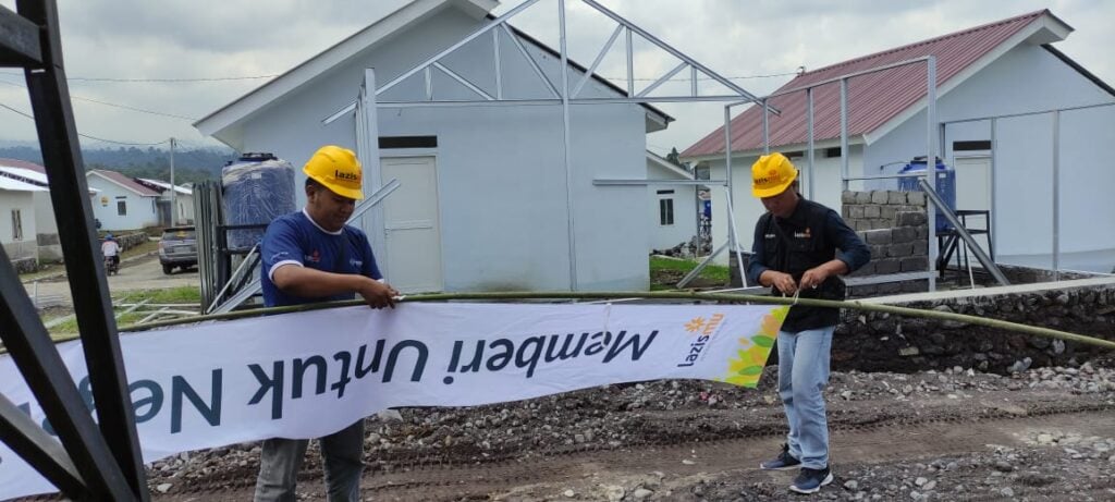 Sudah 50%, Muhammadiyah Lanjutkan Pembangunan Hunian Pelengkap di Lumajang