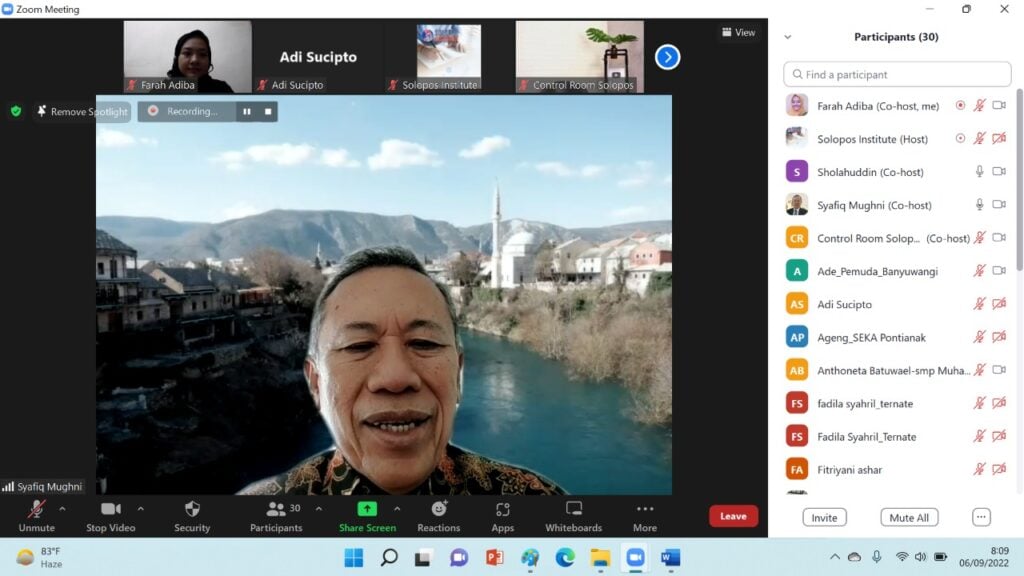 Dokumentasikan Pembelajaran,  Eco Bhinneka Gelar Pelatihan Video