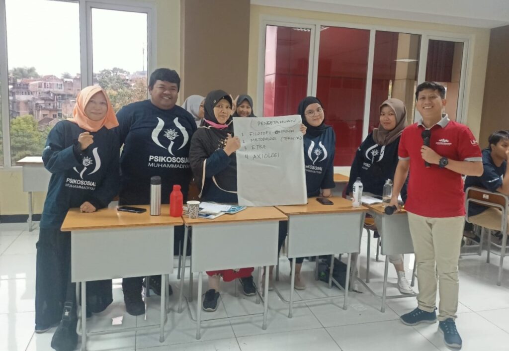 Pelatihan Psikososial Kampus Muhammadiyah Ini Cetak Relawan Unggul