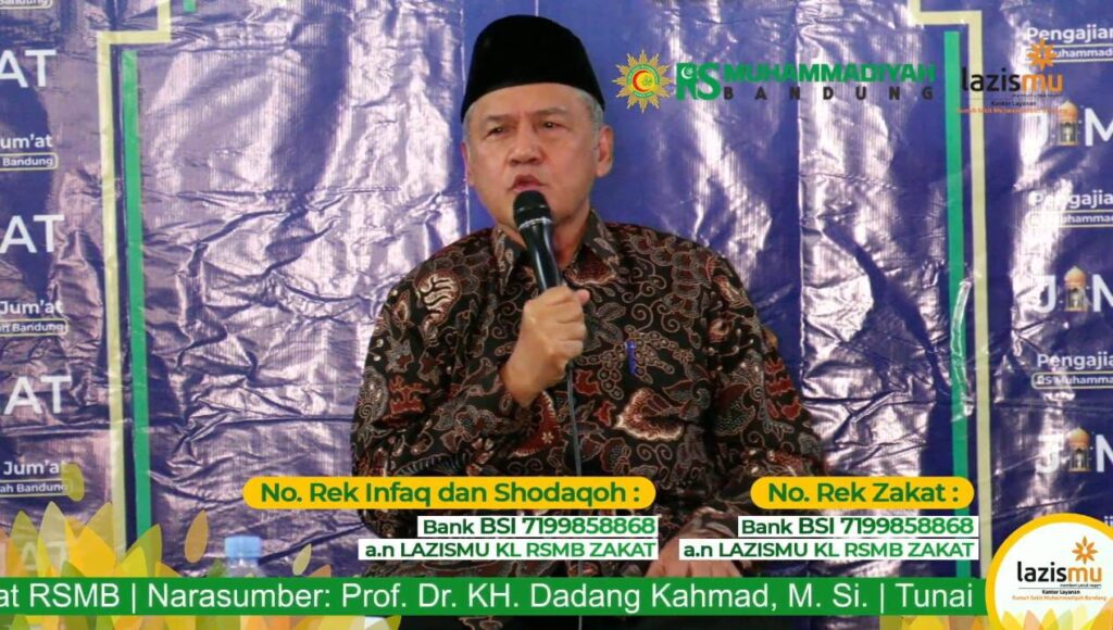 Dadang Kahmad Bagikan Tips Hidup Bahagia Ala Seorang Mukmin