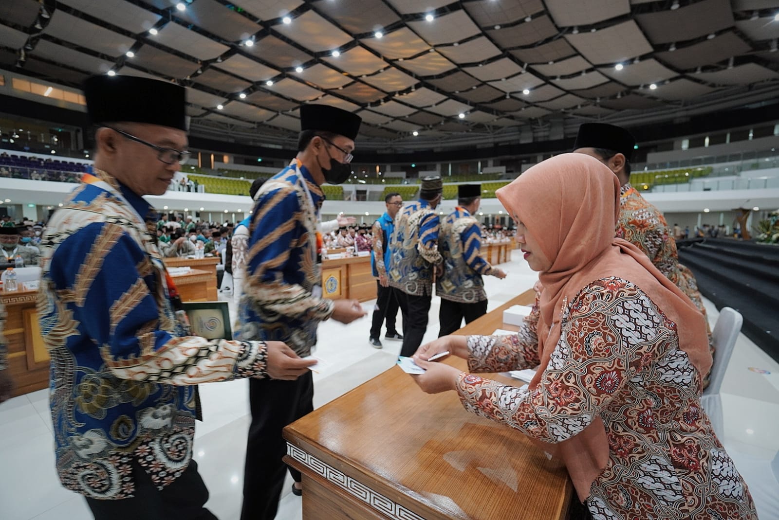Akhirnya Peserta Muktamar 48 Muhammadiyah Menyalurkan Hak Pilihnya untuk Menentukan 13 Nama Anggota PP Muhammadiyah Periode 2022-2027