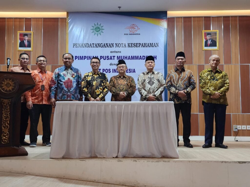 Muhammadiyah Teken Kerja Sama dengan BUMN PT Pos Indonesia